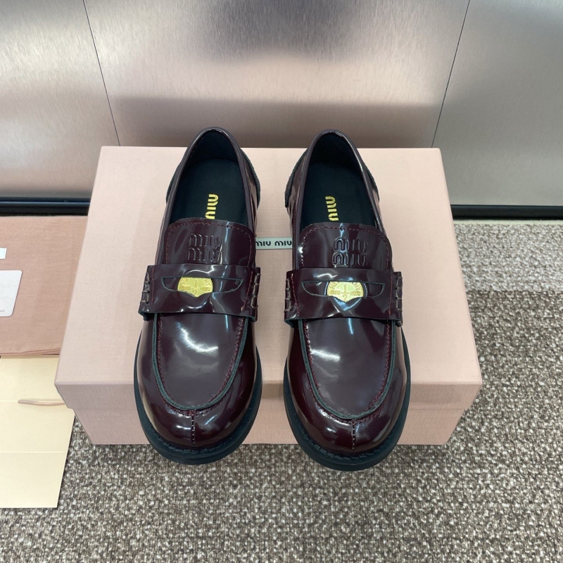 Miu Miu Leather Shoes